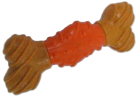 ETHICAL SPOT Bambone Dental Bone 6 Peanut Butter inch