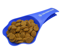 2in1 Paw-shaped Durable and Sturdy Pet Food Scoop/Clip (1 cup)